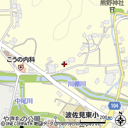 長崎県東彼杵郡波佐見町湯無田郷710周辺の地図