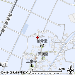 福岡県みやま市瀬高町大江1313周辺の地図