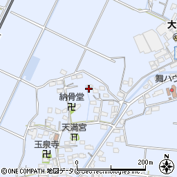 福岡県みやま市瀬高町大江1461周辺の地図