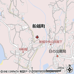 長崎県佐世保市船越町1050-2周辺の地図