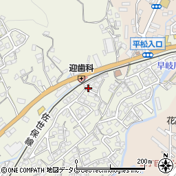 長崎県佐世保市早苗町433周辺の地図