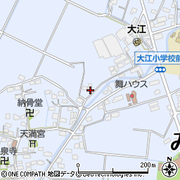 福岡県みやま市瀬高町大江202周辺の地図