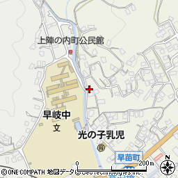 長崎県佐世保市早苗町603周辺の地図