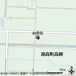 福岡県みやま市瀬高町高柳742周辺の地図