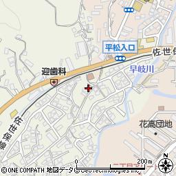 長崎県佐世保市早苗町426周辺の地図