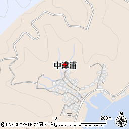 大分県臼杵市中津浦864-2周辺の地図