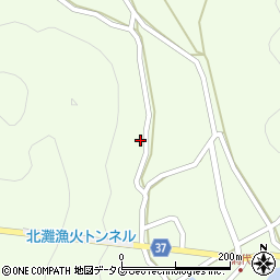 愛媛県宇和島市津島町北灘2122周辺の地図