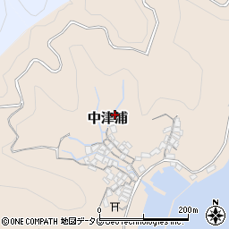 大分県臼杵市中津浦865-1周辺の地図