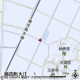 福岡県みやま市瀬高町大江2085周辺の地図