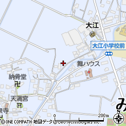 福岡県みやま市瀬高町大江199周辺の地図