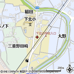 吉田米穀薪炭店周辺の地図