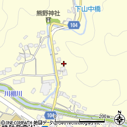 長崎県東彼杵郡波佐見町湯無田郷1614周辺の地図