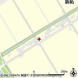 佐賀県杵島郡白石町新拓403周辺の地図