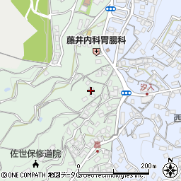 長崎県佐世保市天神町1367周辺の地図