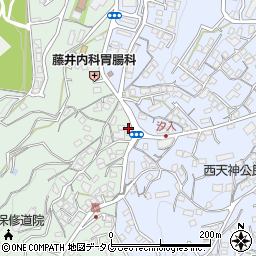長崎県佐世保市天神町1302周辺の地図