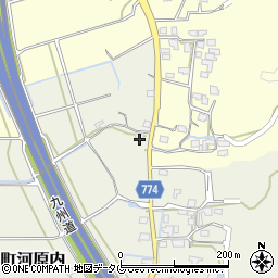 福岡県みやま市山川町河原内240-1周辺の地図