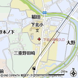 〒875-0082 大分県臼杵市稲田の地図