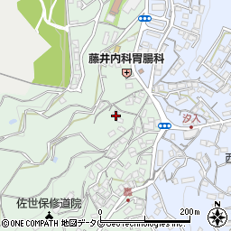 長崎県佐世保市天神町1309周辺の地図