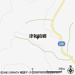 長崎県南松浦郡新上五島町津和崎郷周辺の地図