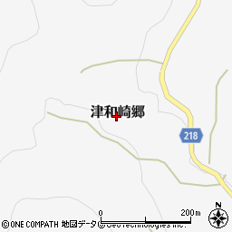 長崎県新上五島町（南松浦郡）津和崎郷周辺の地図