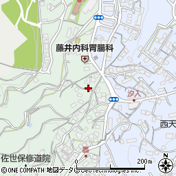 長崎県佐世保市天神町1240周辺の地図