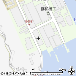 伊藤鉄工造船船穀工場周辺の地図