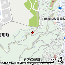 長崎県佐世保市天神町1332-1周辺の地図