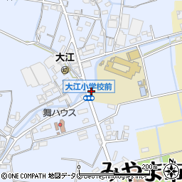 江口理容店周辺の地図