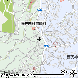 長崎県佐世保市天神町1234周辺の地図