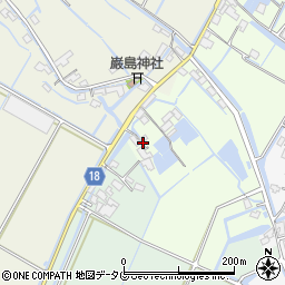 福岡県柳川市弥四郎町371周辺の地図