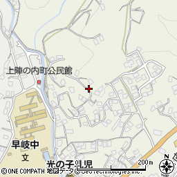 長崎県佐世保市早苗町667-13周辺の地図