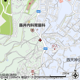 長崎県佐世保市天神町1278周辺の地図