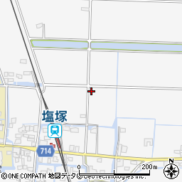 福岡県柳川市大和町塩塚401-2周辺の地図
