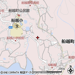 長崎県佐世保市船越町878周辺の地図