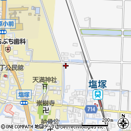 福岡県柳川市大和町塩塚352周辺の地図