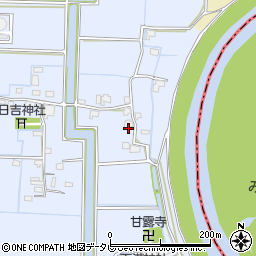 福岡県柳川市大和町六合275周辺の地図
