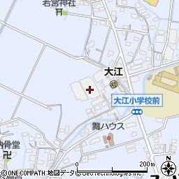 福岡県みやま市瀬高町大江217周辺の地図