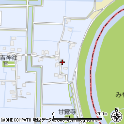 福岡県柳川市大和町六合276周辺の地図