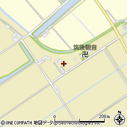 福岡県柳川市昭南町82周辺の地図