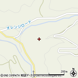 福岡県八女市立花町白木2355周辺の地図