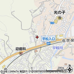 長崎県佐世保市早苗町757周辺の地図