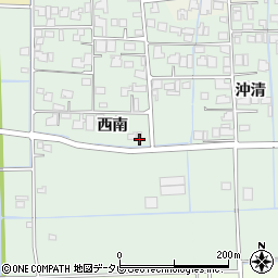 佐賀県杵島郡白石町西南829周辺の地図