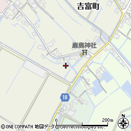 福岡県柳川市吉富町526-1周辺の地図
