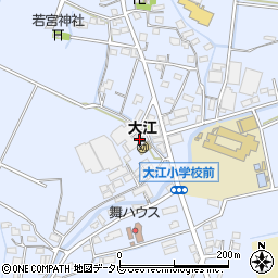 福岡県みやま市瀬高町大江218周辺の地図
