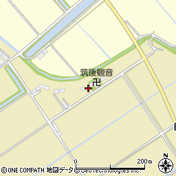 福岡県柳川市昭南町80周辺の地図