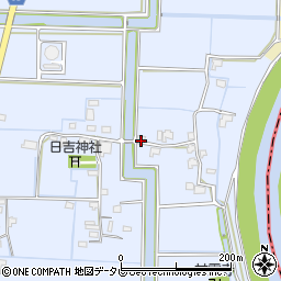 福岡県柳川市大和町六合315周辺の地図