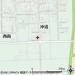 佐賀県杵島郡白石町牛屋1219-3周辺の地図