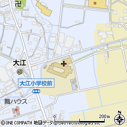 福岡県みやま市瀬高町大江1734周辺の地図