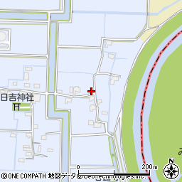 福岡県柳川市大和町六合319周辺の地図