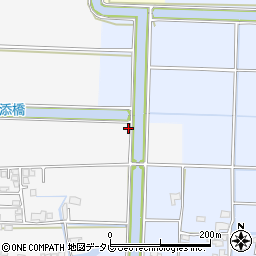 福岡県柳川市大和町塩塚162周辺の地図